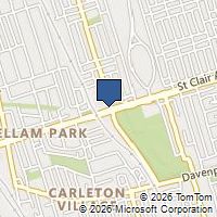 Map Toronto, ON M6E1C8, Canada