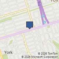 Map Toronto, ON M6E2G5, Canada