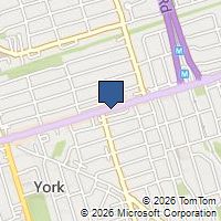 Map Toronto, ON M6E2G9, Canada