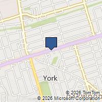 Map Toronto, ON M6E2H4, Canada