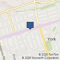 Map Toronto, ON M6E2J7, Canada