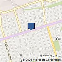 Map Toronto, ON M6E2K1, Canada