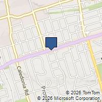 Map Toronto, ON M6E2K4, Canada