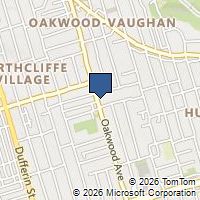 Map Toronto, ON M6E2V8, Canada