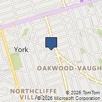 Map Toronto, ON M6E2Y3, Canada