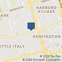 Map Toronto, ON M6G1A4, Canada