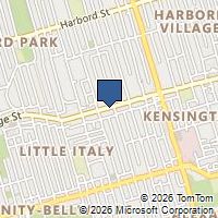 Map Toronto, ON M6G1A9, Canada