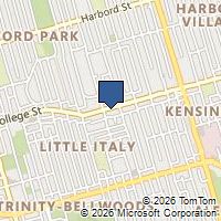 Map Toronto, ON M6G1B2, Canada