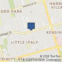Map Toronto, ON M6G1B3, Canada