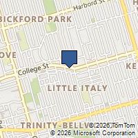 Map Toronto, ON M6G1B7, Canada