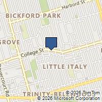 Map Toronto, ON M6G1B9, Canada