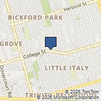 Map Toronto, ON M6G1C1, Canada