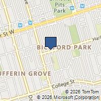 Map Toronto, ON M6G1H9, Canada