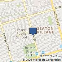 Map Toronto, ON M6G1K3, Canada