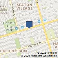 Map Toronto, ON M6G1L1, Canada