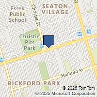 Map Toronto, ON M6G1L4, Canada