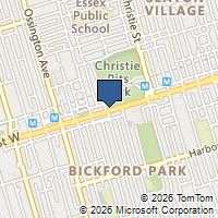 Map Toronto, ON M6G1L7, Canada