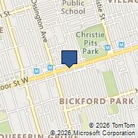 Map Toronto, ON M6G1M3, Canada