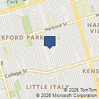 Map Toronto, ON M6G2Y4, Canada