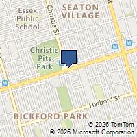 Map Toronto, ON M6G4A1, Canada