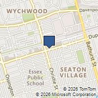 Map Toronto, ON M6G4B1, Canada