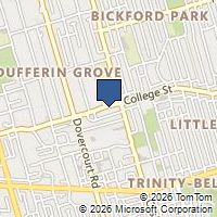 Map Toronto, ON M6H1A1, Canada