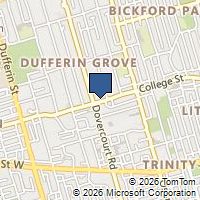 Map Toronto, ON M6H1A4, Canada