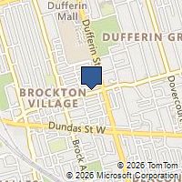 Map Toronto, ON M6H1B6, Canada