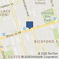 Map Toronto, ON M6H1L1, Canada