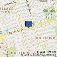 Map Toronto, ON M6H1L5, Canada