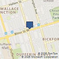 Map Toronto, ON M6H1L6, Canada