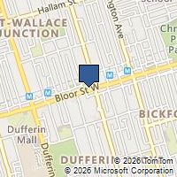 Map Toronto, ON M6H1L8, Canada