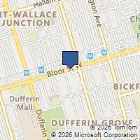 Map Toronto, ON M6H1M1, Canada