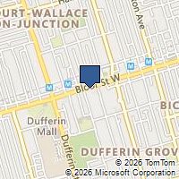 Map Toronto, ON M6H1M4, Canada