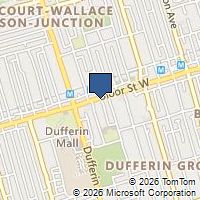 Map Toronto, ON M6H1M5, Canada