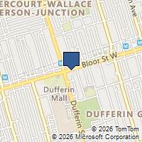 Map Toronto, ON M6H1M7, Canada