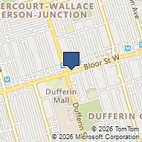 Map Toronto, ON M6H1M8, Canada