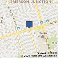 Map Toronto, ON M6H1N3, Canada