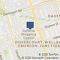 Map Toronto, ON M6H2A4, Canada