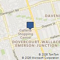 Map Toronto, ON M6H2A6, Canada