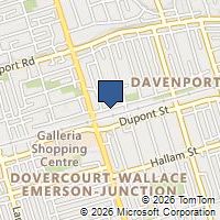 Map Toronto, ON M6H2C1, Canada