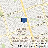 Map Toronto, ON M6H2C5, Canada