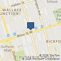 Map Toronto, ON M6H2X1, Canada