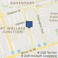 Map Toronto, ON M6H2X6, Canada