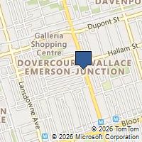 Map Toronto, ON M6H4B1, Canada