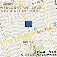 Map Toronto, ON M6H4B5, Canada