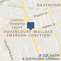 Map Toronto, ON M6H4C1, Canada