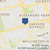 Map Toronto, ON M6J1E3, Canada