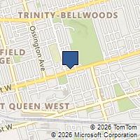 Map Toronto, ON M6J1G6, Canada