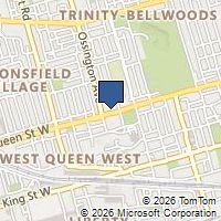 Map Toronto, ON M6J1H1, Canada